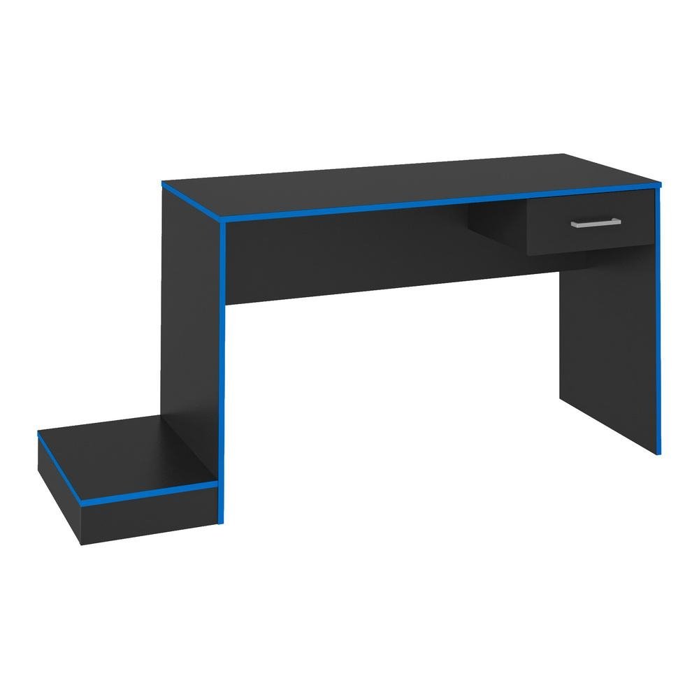 Mesa Gamer com 1 Gaveta e Suporte de CPU Multimoveis CR25205