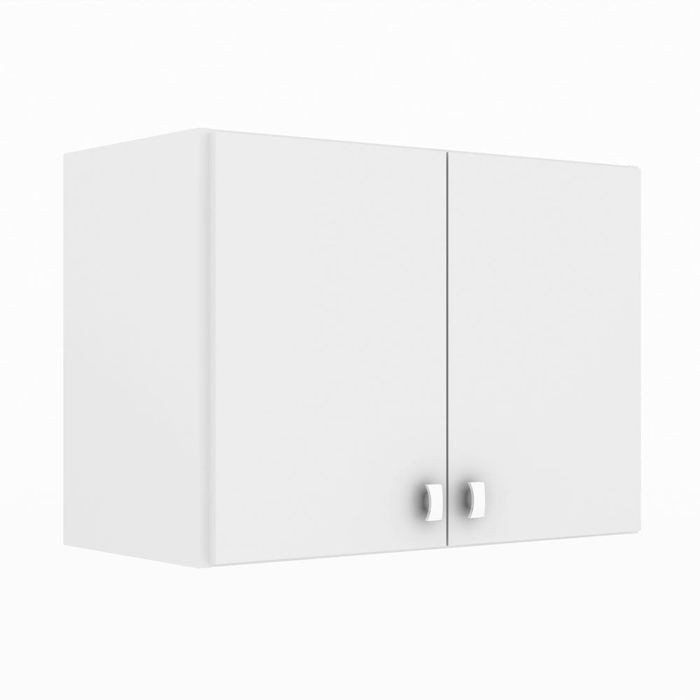 Armario Aereo Multiuso 63 cm com 2 Portas Multimoveis CR30002 Branco
