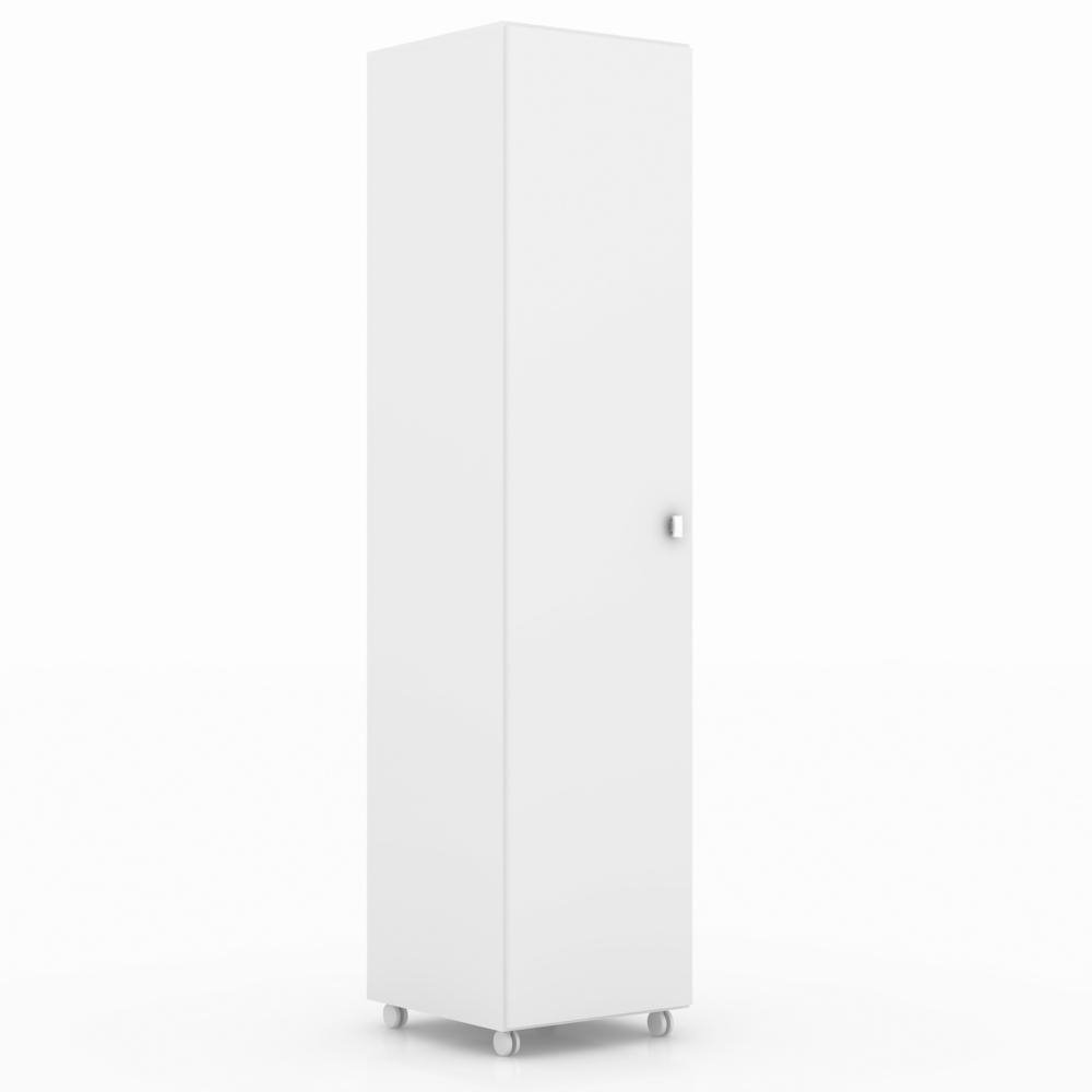 Armario Lavanderia Multiuso com 1 Porta Multimoveis CR30013 Branco