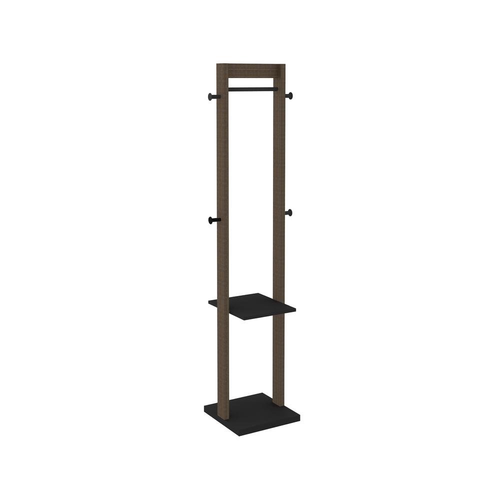 Cabideiro de Chao Multimoveis CR35005 Nogal/Preto