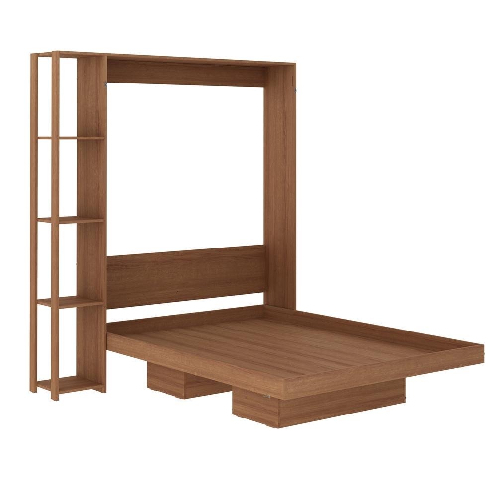 Cama Articulada Casal para Colchao 138 x 188 cm Multimoveis CR35034 Amendoa