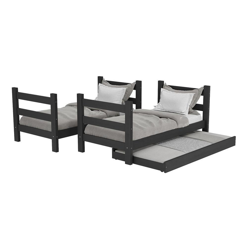 Treliche Madeira Macica - vira 2 Camas - para Colchao 78/88 x 188cm Dubai Multimoveis CR35