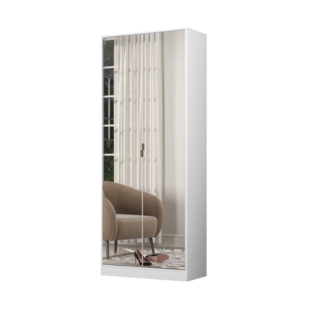 Sapateira 2 Portas 1 Gaveta e Espelhos Multimoveis CR35179