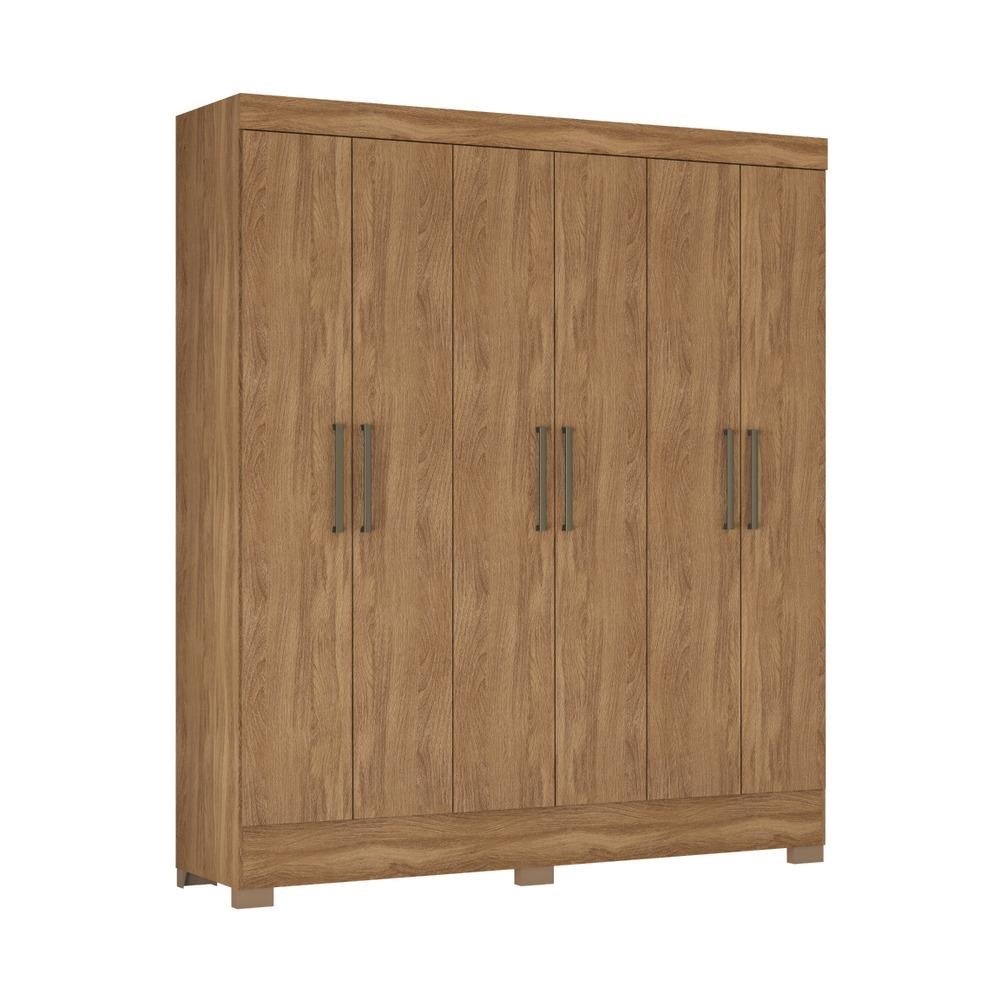 Guarda-Roupas Casal 6 Portas 2 Gavetas Multimoveis CR35188