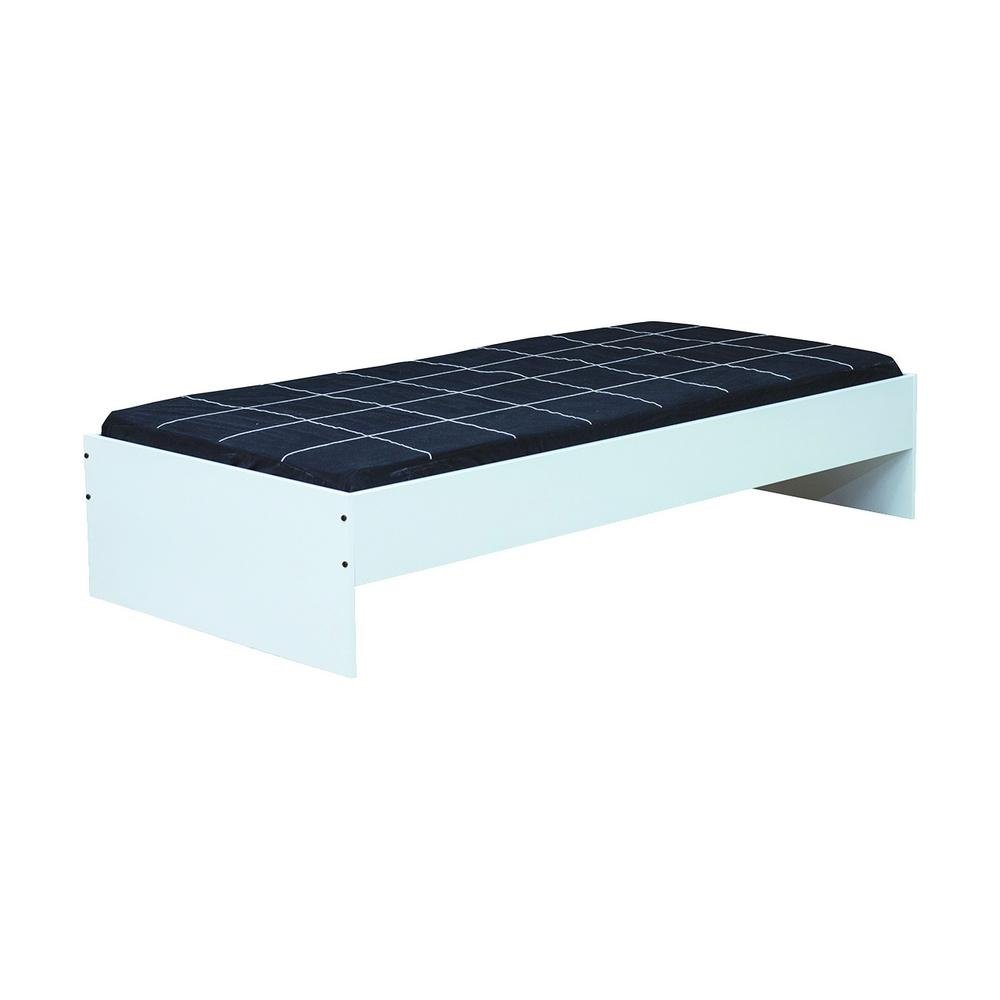Cama Solteiro Multimoveis CR40016 Branco Acetinado