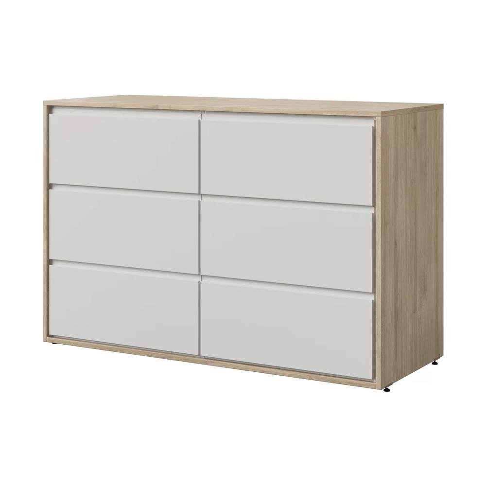 Comoda Infantil 6 Gavetas Multimoveis CR40020 Carvalho Treviso