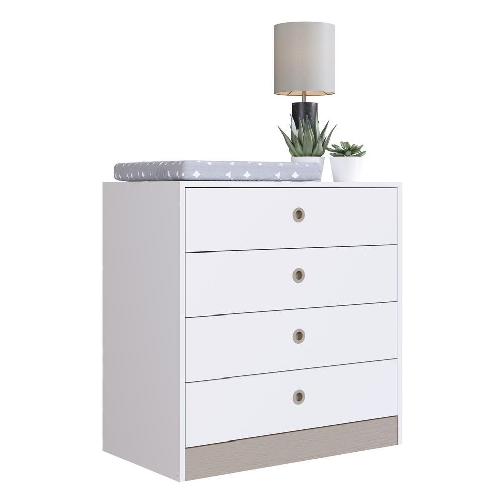 Comoda Infantil com 4 Gavetas Multimoveis CR40100