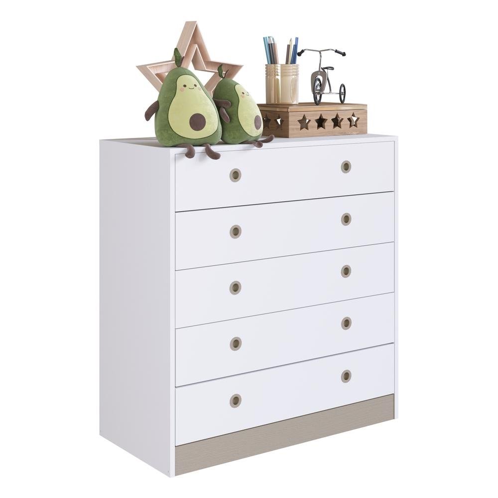 Comoda Infantil com 5 Gavetas Multimoveis CR40101