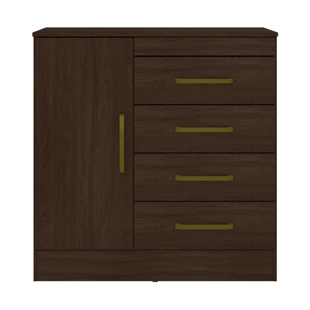 Comoda com 1 Porta e 4 Gavetas Multimoveis CR40115
