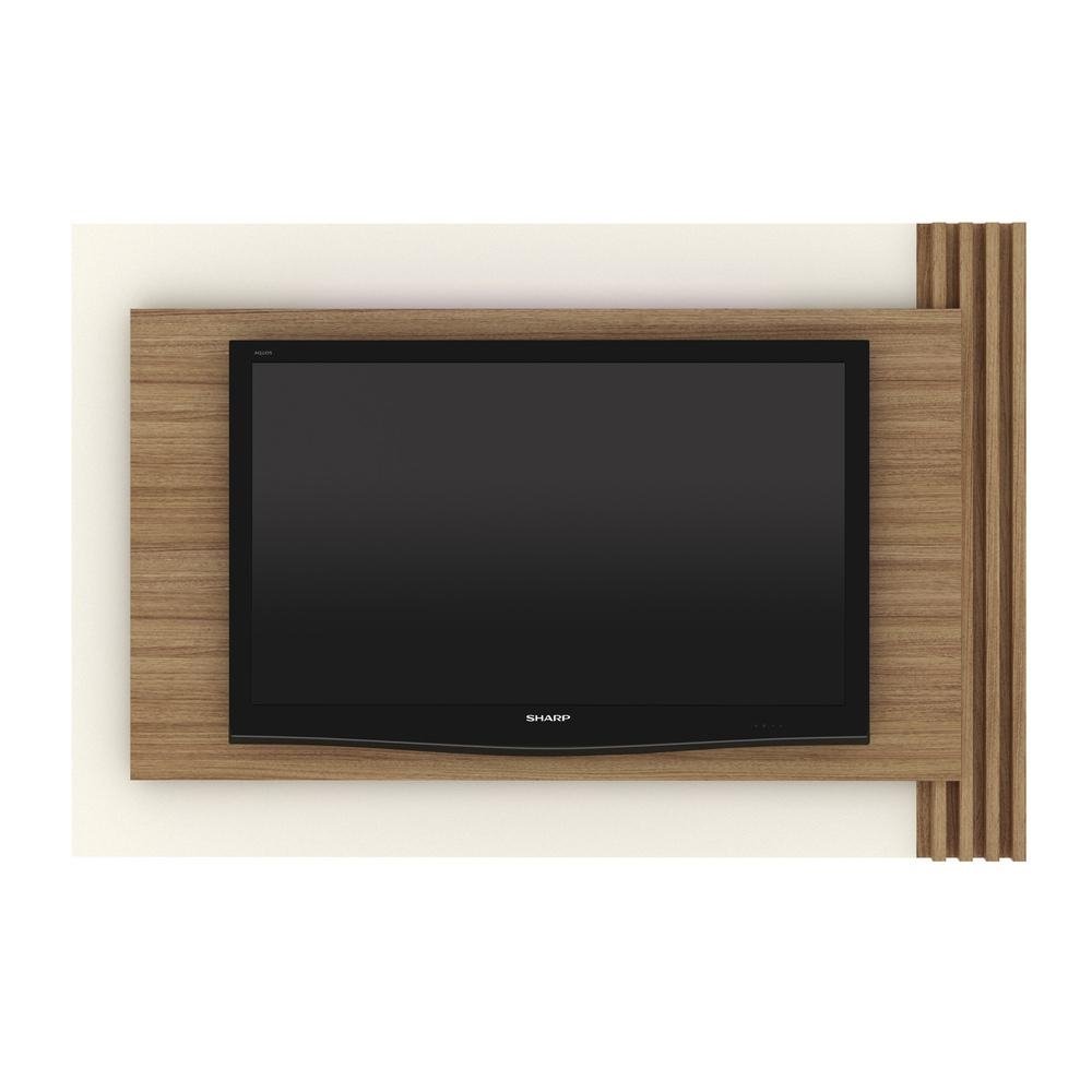 Painel TV 65" Multimoveis CR45004 Natural/Off White