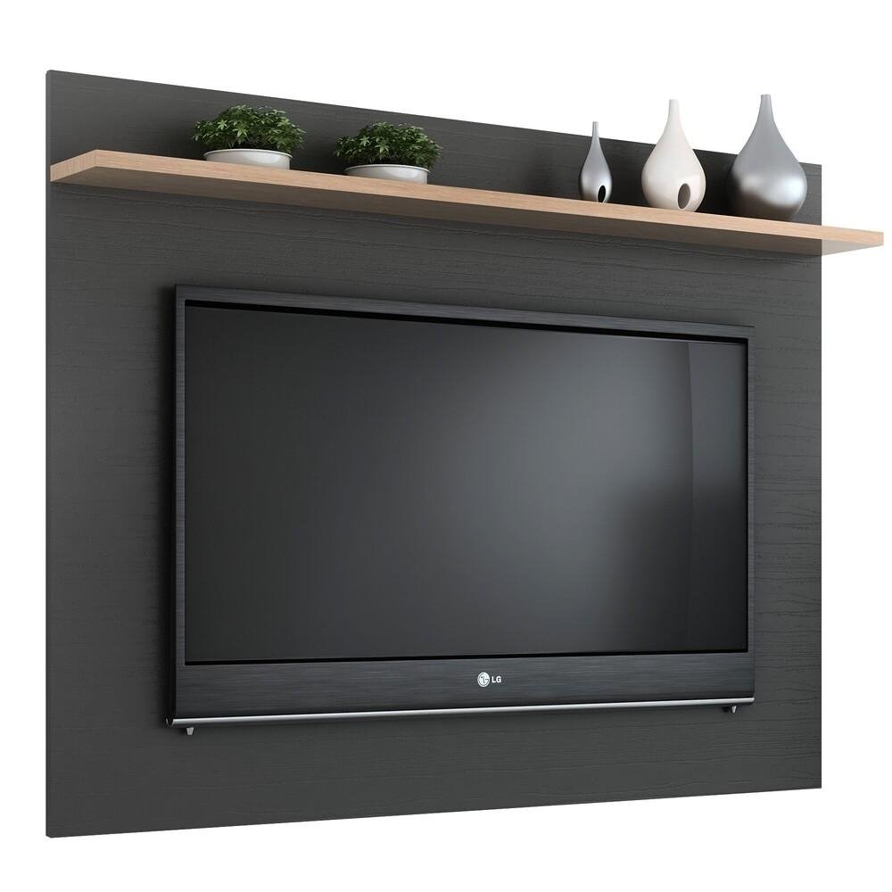 Painel TV 50" Multimoveis CR45110 Grafite/Siena