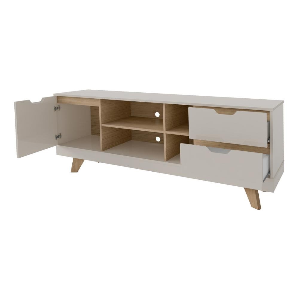 Rack TV 65" 1 Porta e 2 Gavetas Multimoveis CR45173