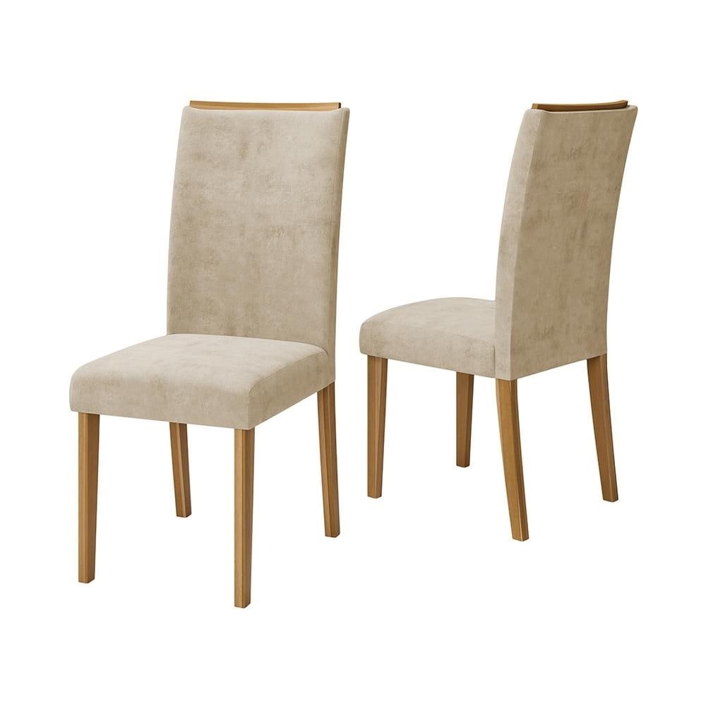 Conjunto com 2 Cadeiras de Jantar Multimoveis CR50037
