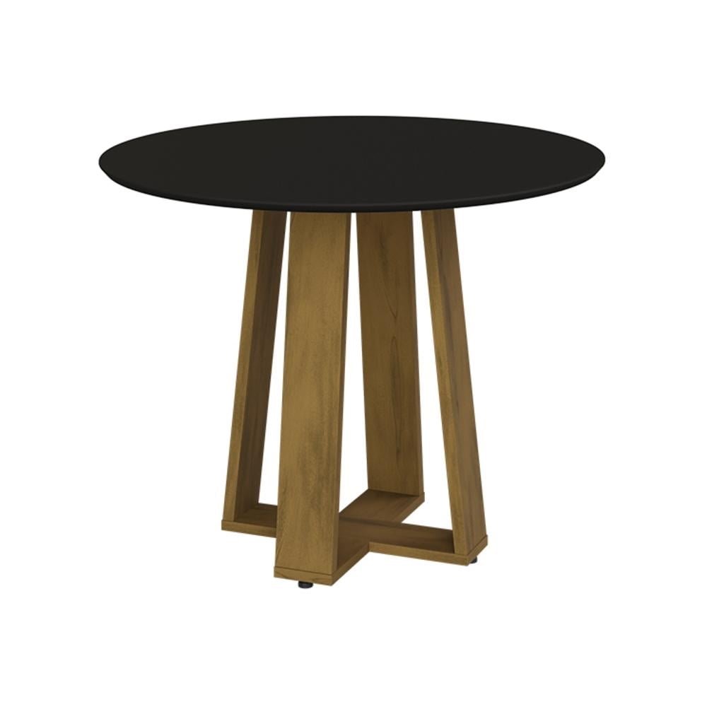 Mesa de Jantar Redonda 103cm Multimoveis CR50043
