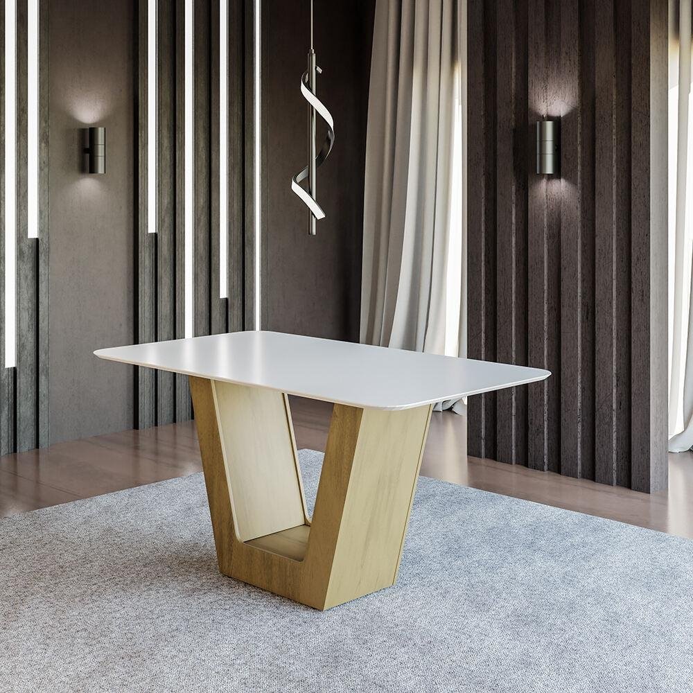 Mesa de Jantar 160cm Multimoveis CR50045