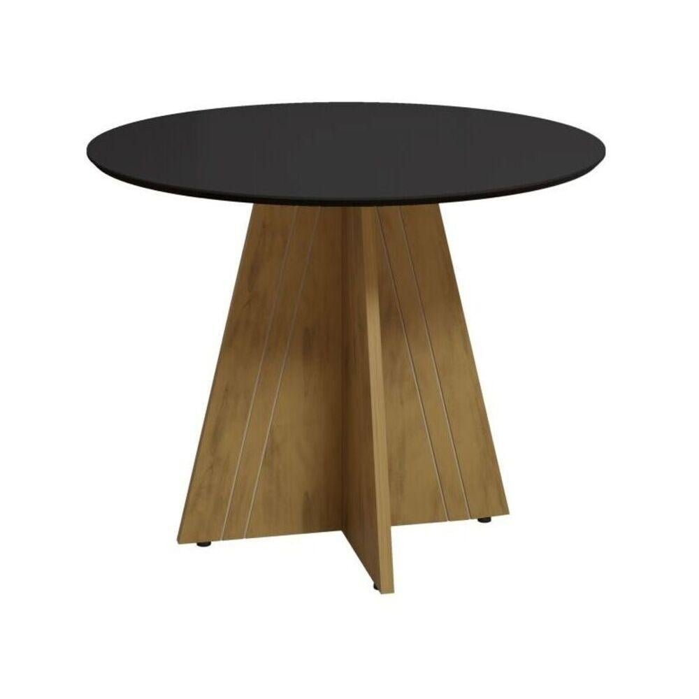 Mesa de Jantar Redonda 103cm Multimoveis CR50047
