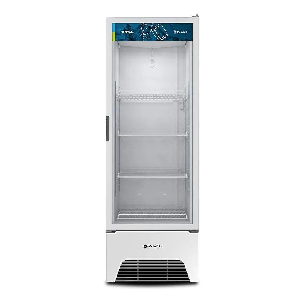 Expositor Vertical Metalfrio Optima 572l 1 Porta Branco 127V VB52AH