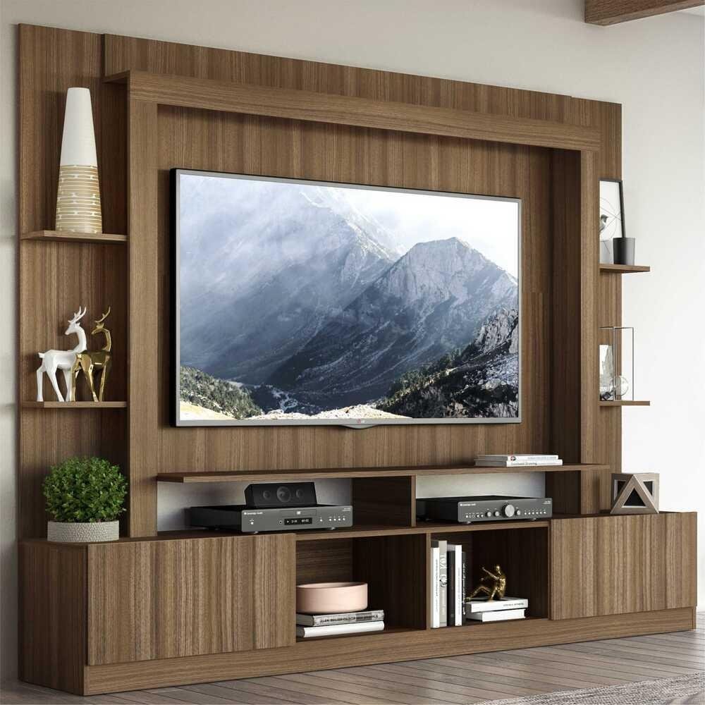 Rack Estante com Painel TV 65" e 2 portas Rio Multimoveis