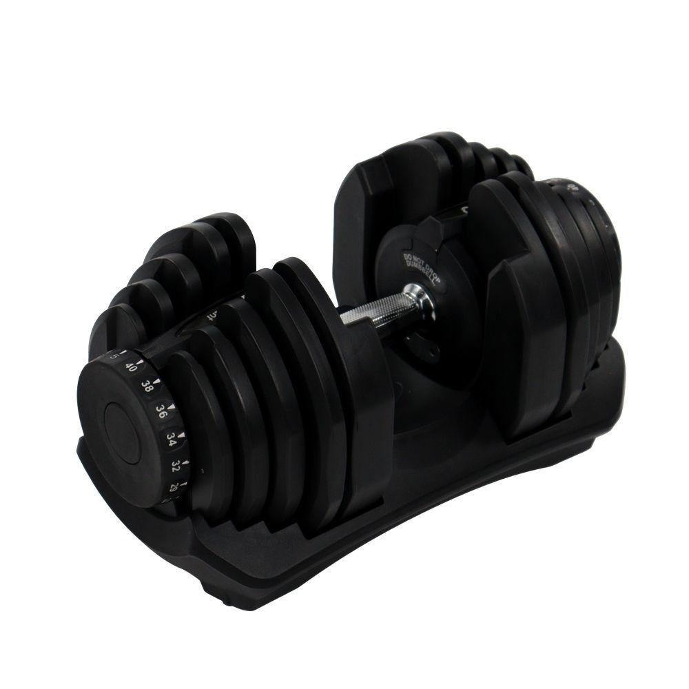 Dumbbell Halter Gallant Elite Pro 40Kg Regulavel Com Base