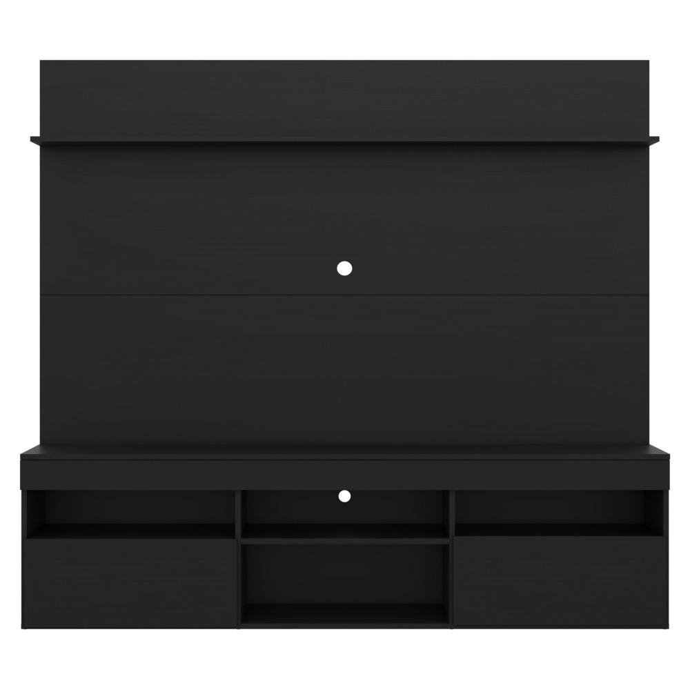Rack com Painel para TV ate 65" Multimoveis Madri FG3365 Preto