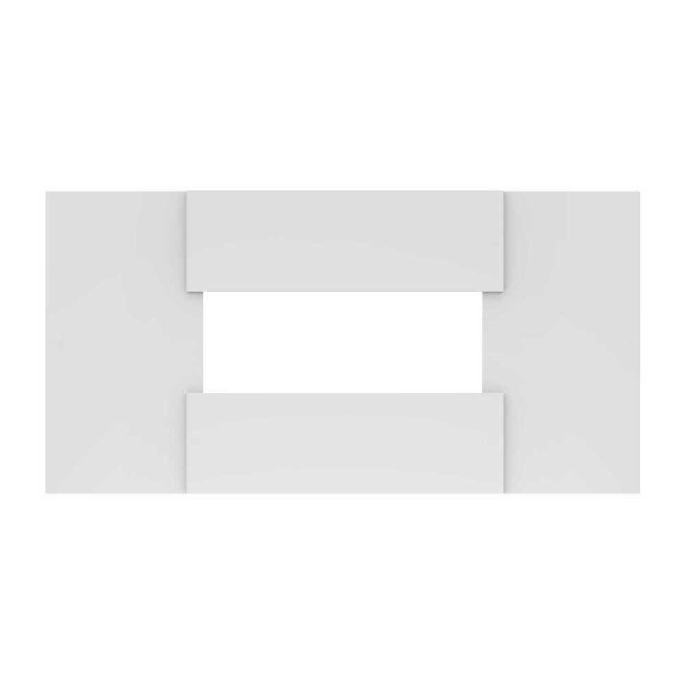 Painel 2 em 1 para TV ate 65" Multimoveis Malta FG3565 Branco