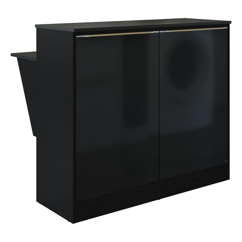 Bancada Balcao/Mesa Cozinha Multimoveis FGM5484 Preto