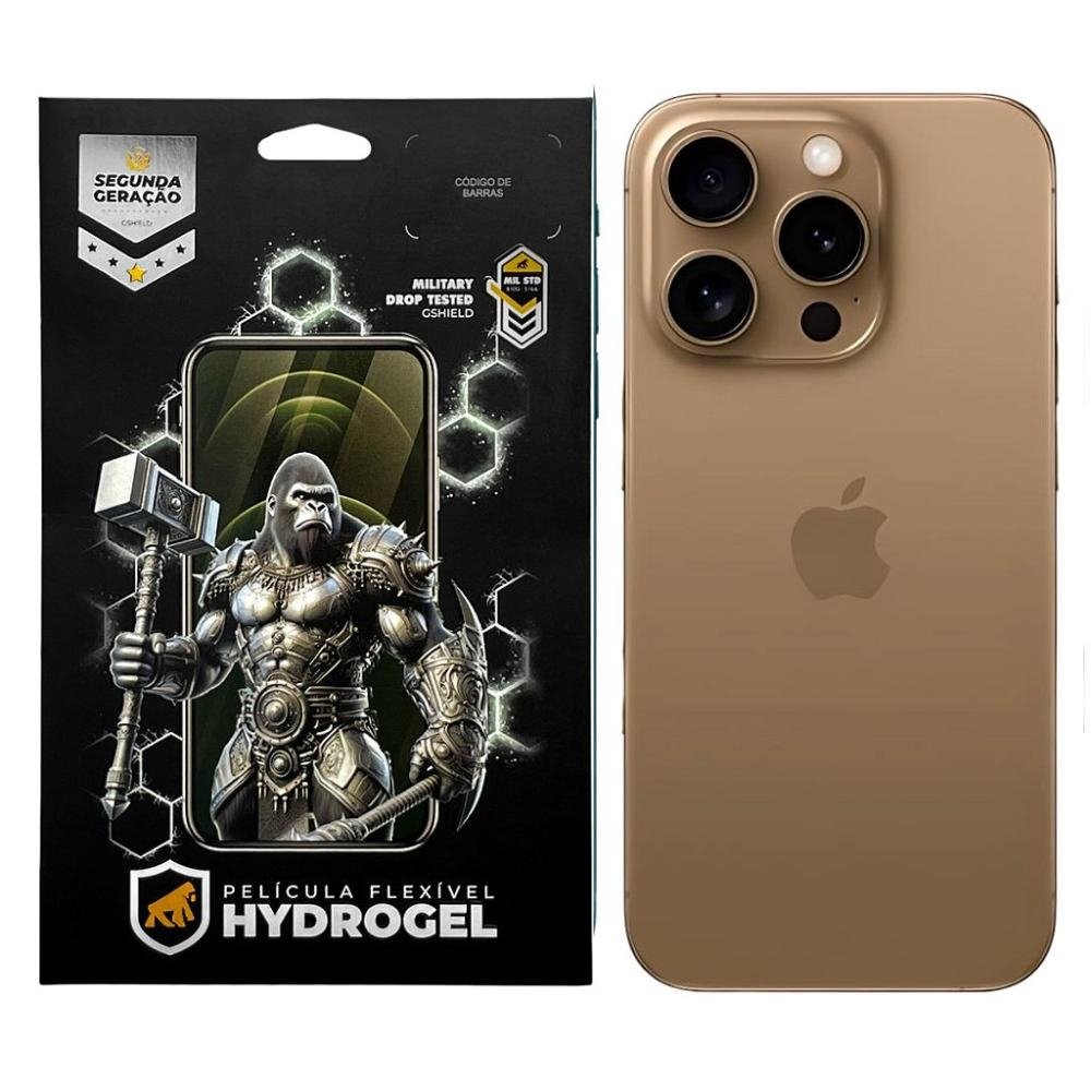 Pelicula para iPhone 16 Pro Max - Traseira Hydrogel HD - Gshield
