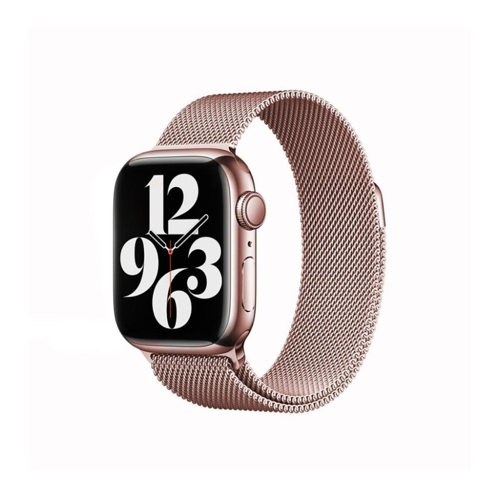 Pulseira de Milanese para Apple Watch 38 / 40 / 41MM Rosa - Gshield