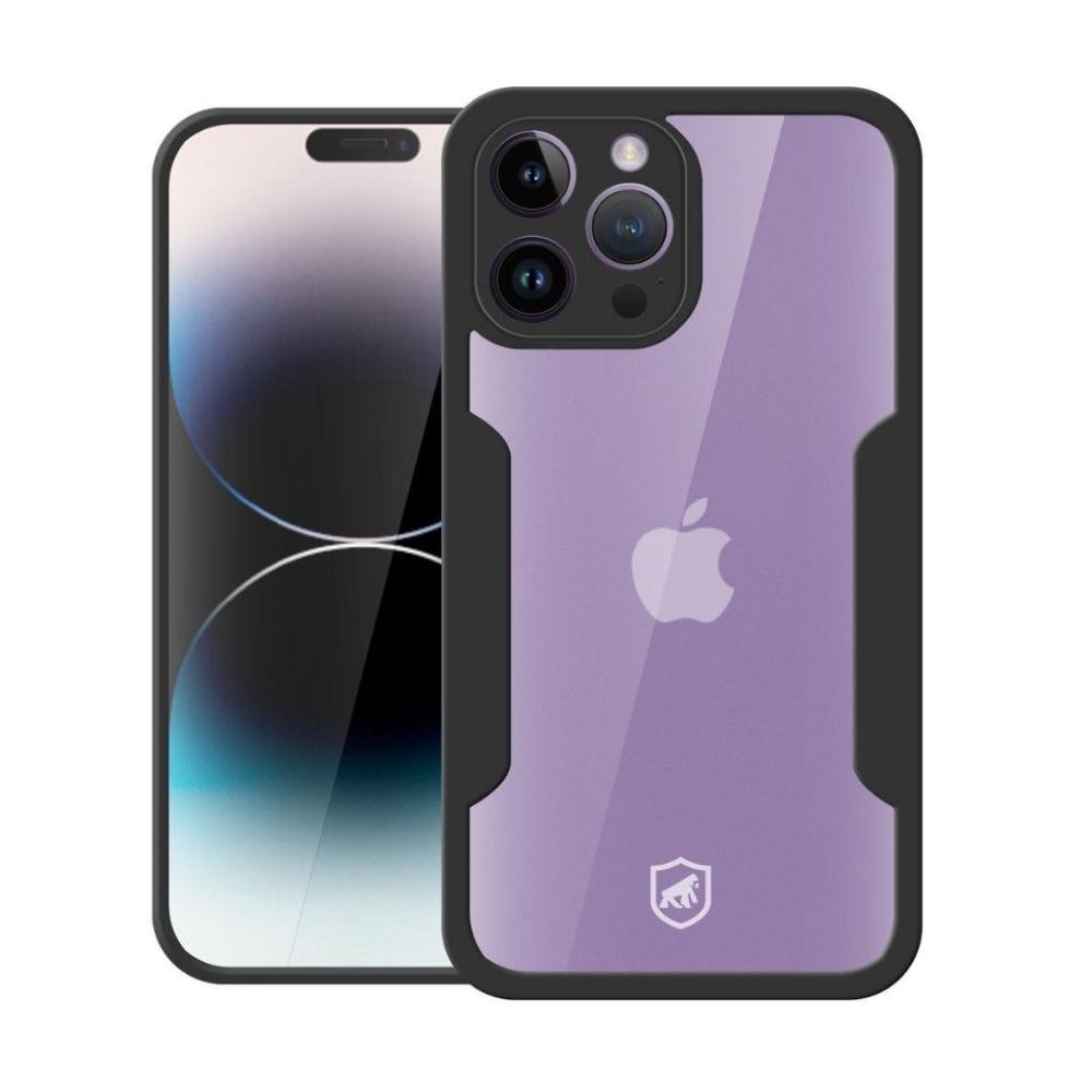Capa case capinha 360 para iPhone 14 Pro - Preta - Gshield
