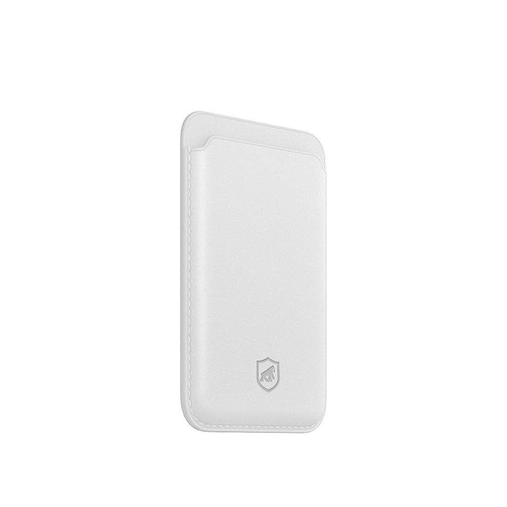 Carteira Magsafe - Porta Cartao Magnetico - Branca - Gshield