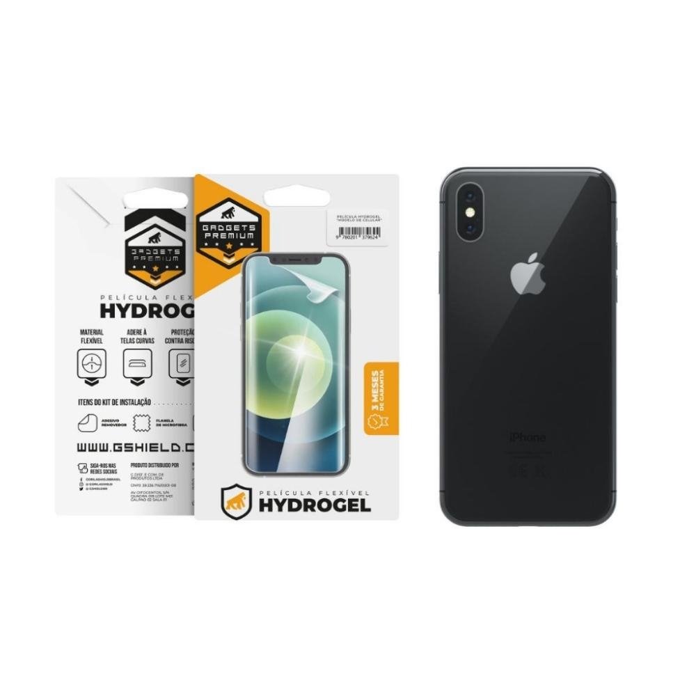 Pelicula para iPhone X / XS - Traseira Hydrogel HD- Gshield