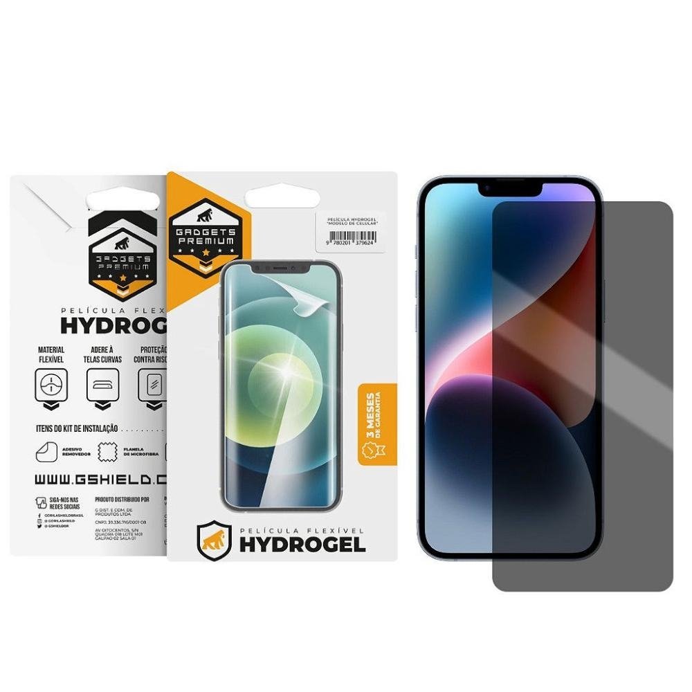 Película para iPhone 14 Plus - Privacidade Hydrogel - Gshield