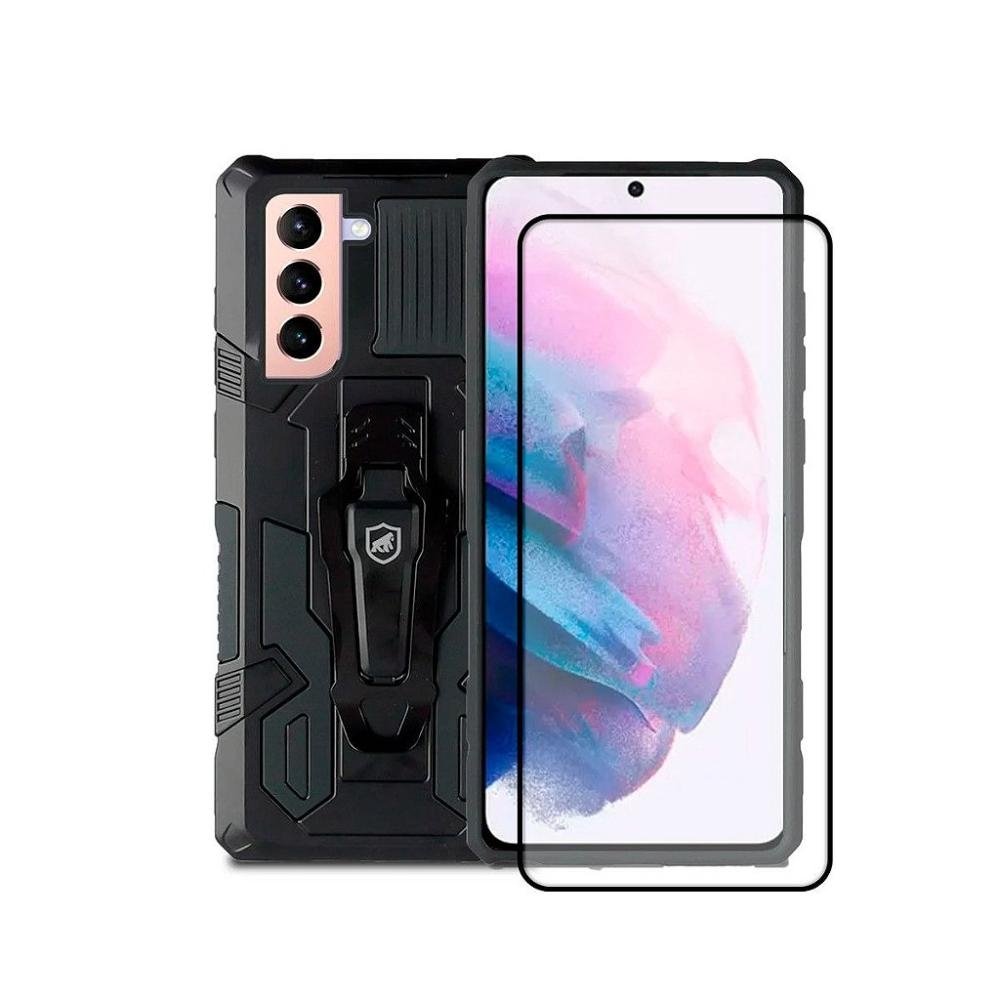 Capa case capinha Clip e Pelicula Coverage para Galaxy S20 FE - Gshield