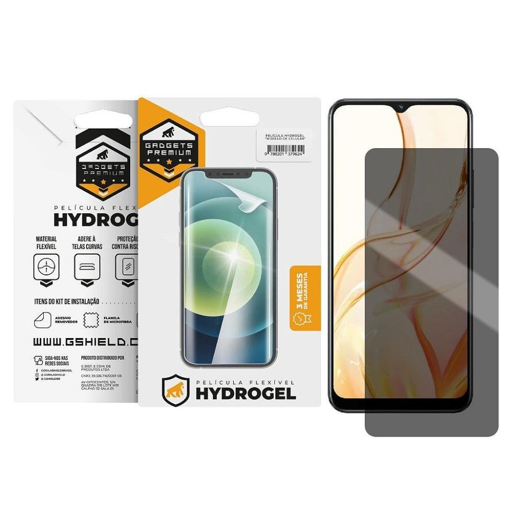 Película para Realme C30s - Privacidade Hydrogel - Gshield