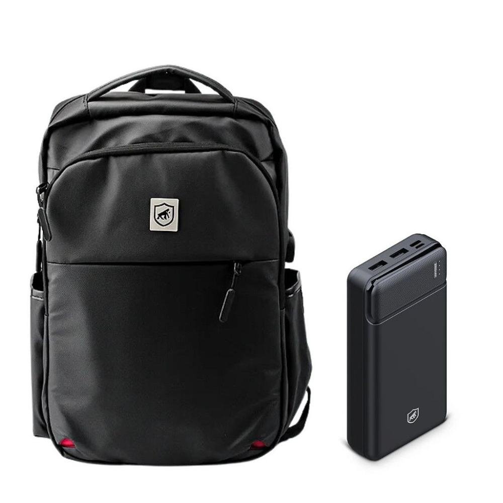 Mochila Guardian e Carregador PortatilArmor20.000mAh-Gshield