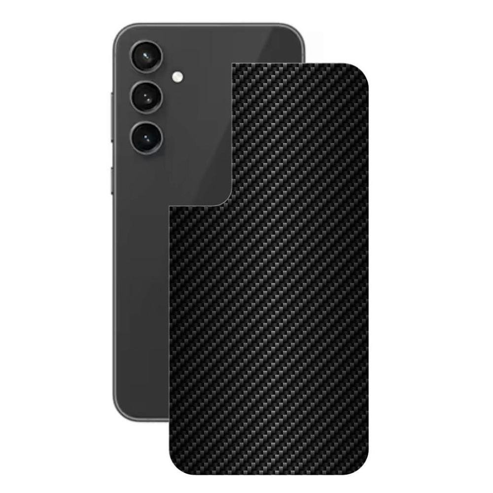Pelicula Galaxy S23 FE -Traseira Fibra Carbono Preta-Gshield