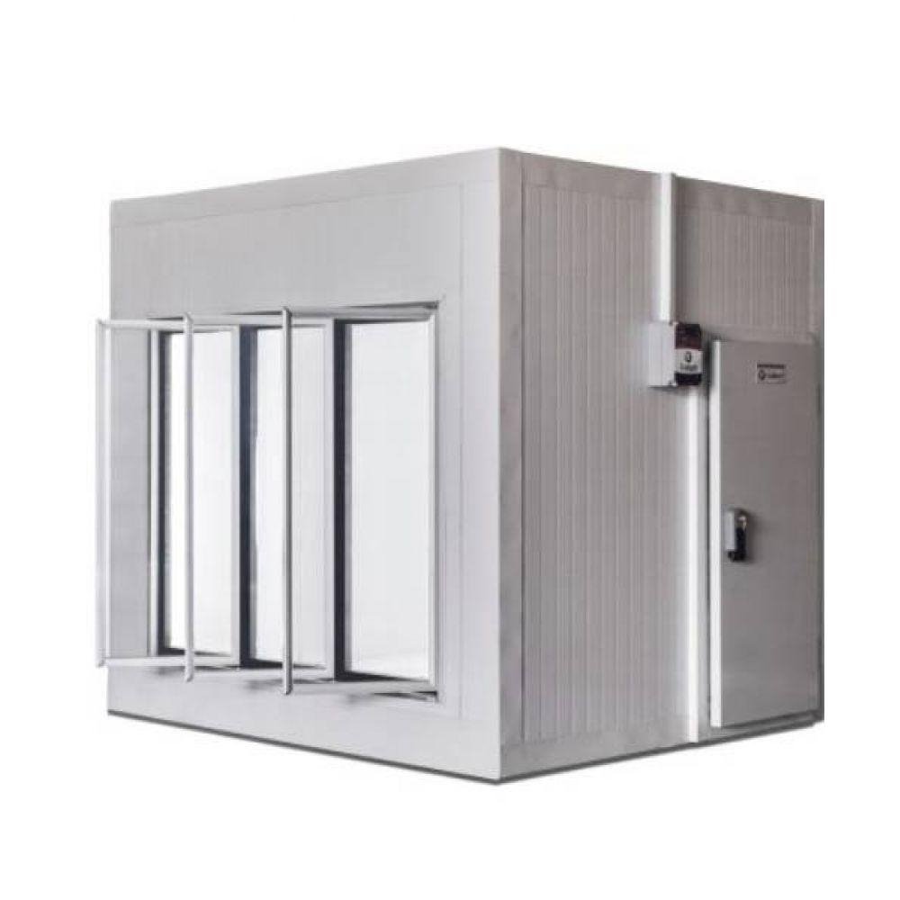 Walk in Cooler Gallant Congelados 3 Portas Vidro com Piso Painel 220V/3F CWCCP-03