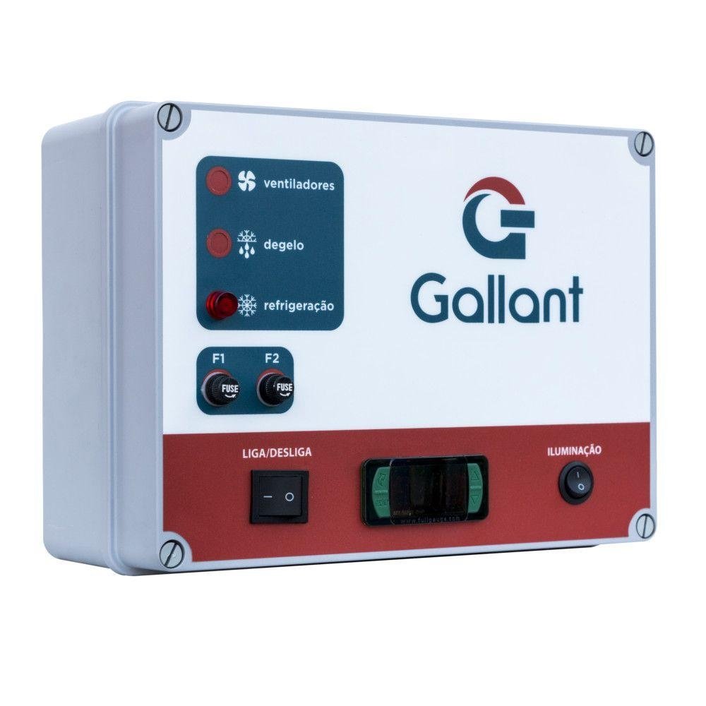 Camara Fria Gallant 4x5 Resfriado c/ Piso Cond Danf 220V/3F