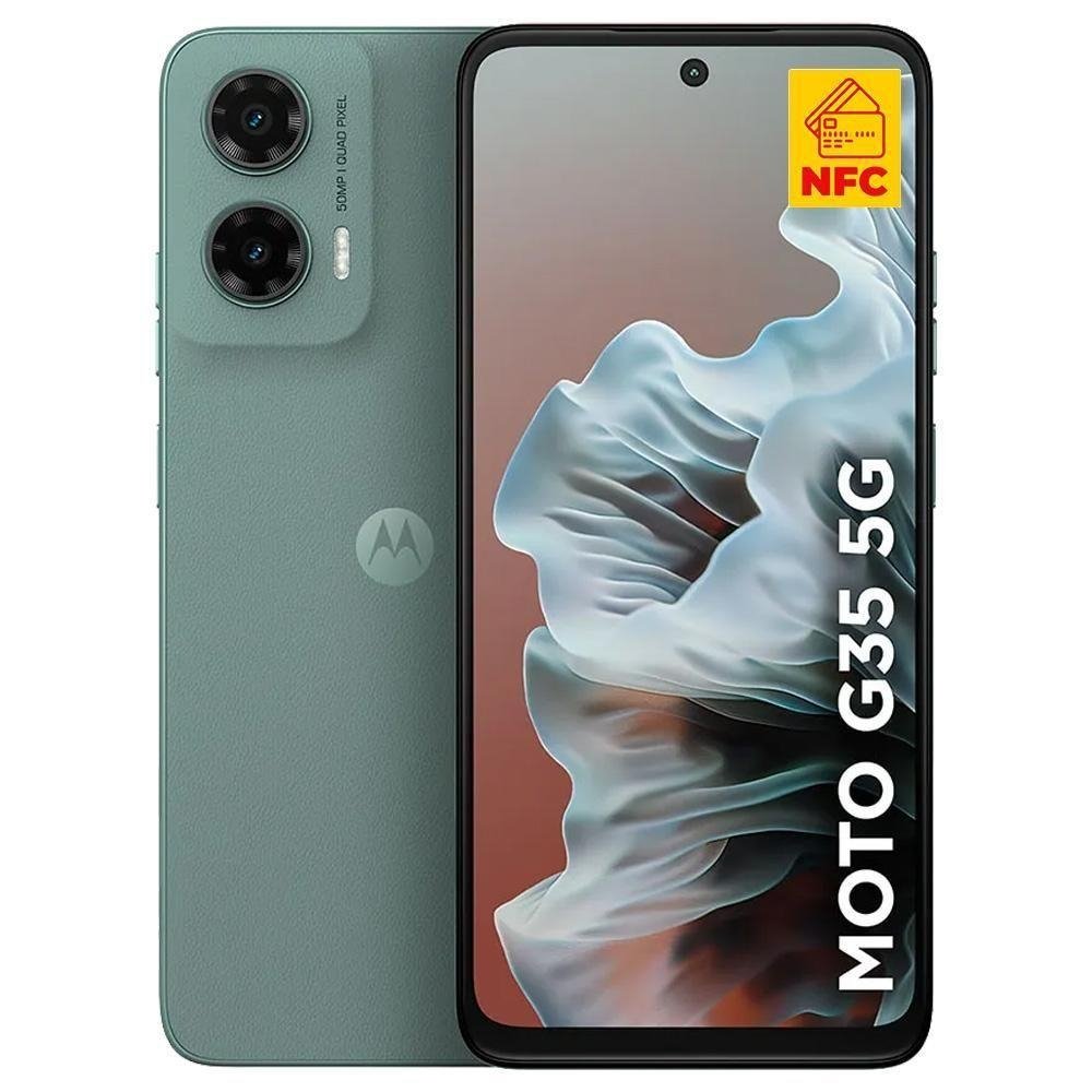 Imagem Smartphone Motorola Moto G35 5G 256GB 12GB RAM Boost Camera Com AI NFC Cinza
