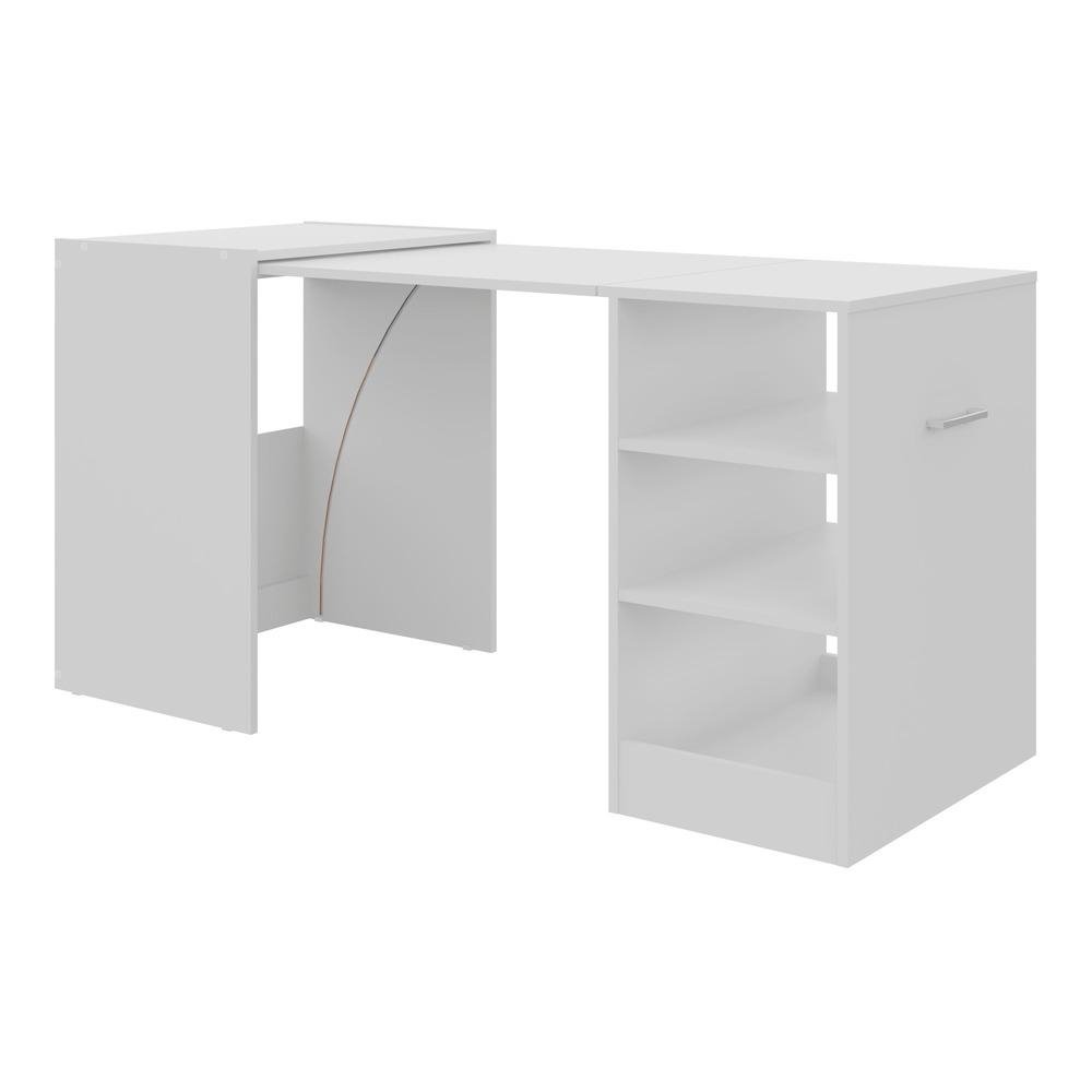 Mesa Dobravel Armario de Cozinha Ibiza Multimoveis Branca