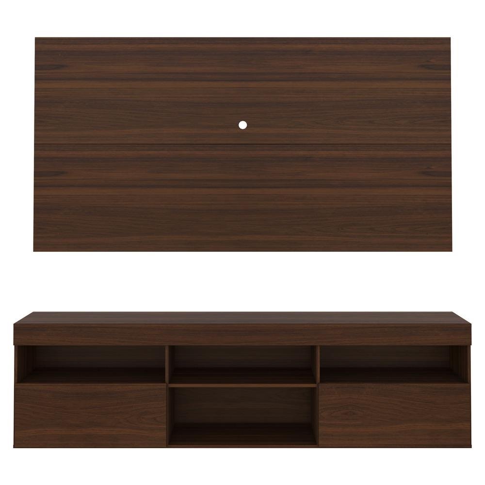 Painel TV ate 65 polegadas com Rack Suspenso Florida Multimoveis Duna