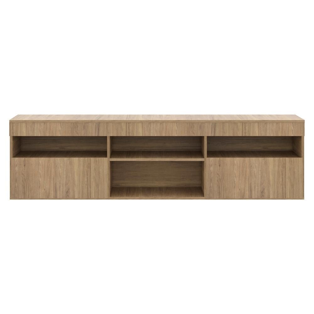 Rack TV 65" com 2 Portas Paris Multimoveis Rustic