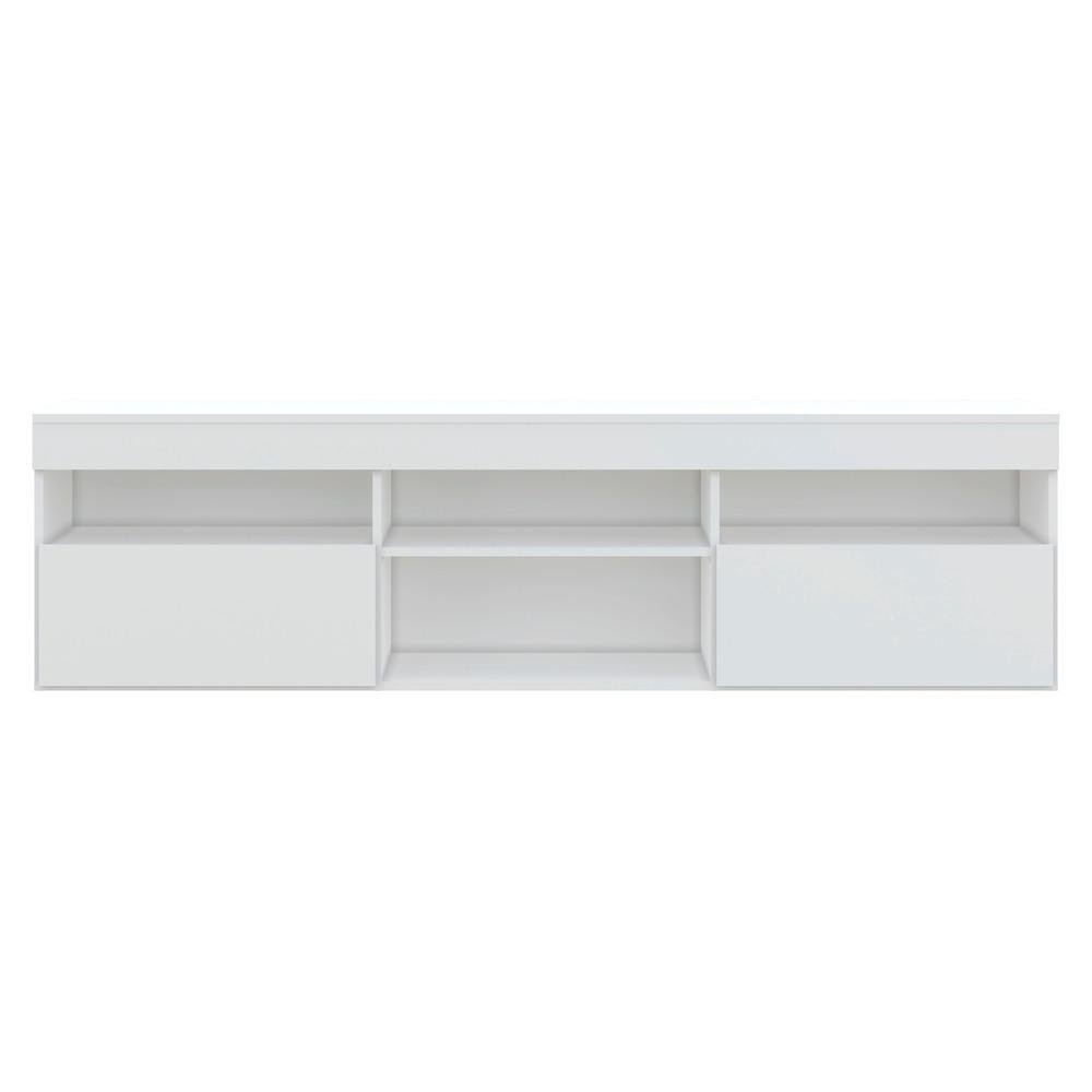 Rack TV 65" com 2 Portas Paris Multimoveis Branco