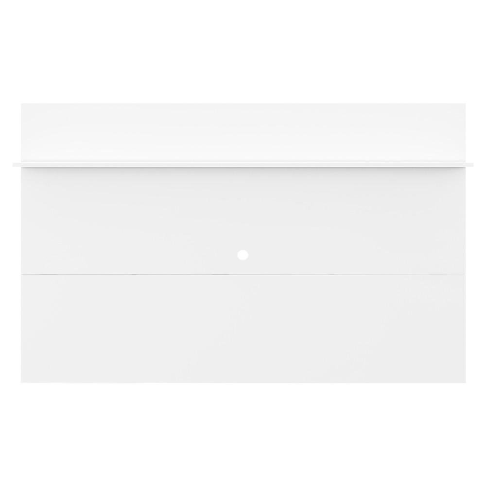 Painel para TV ate 65" com Prateleira Amsterda Plus Multimoveis Branco