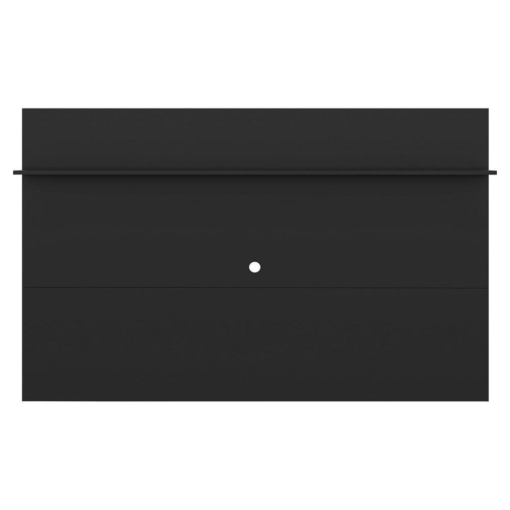 Painel com Suporte para TV ate 65" e Prateleira Amsterda Plus Multimoveis Preto