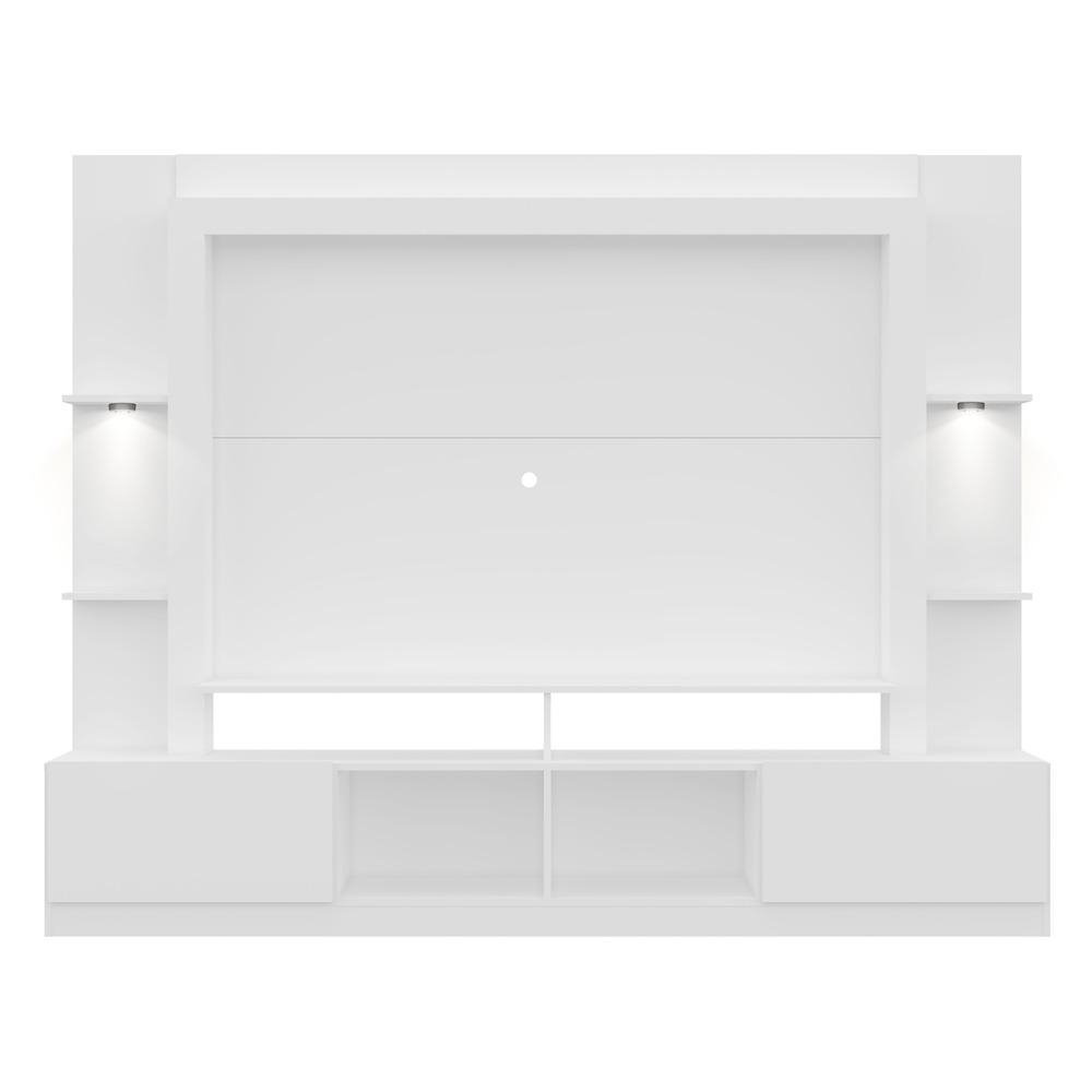 Rack Estante TV 65" com Leds Berlim Multimoveis Branco