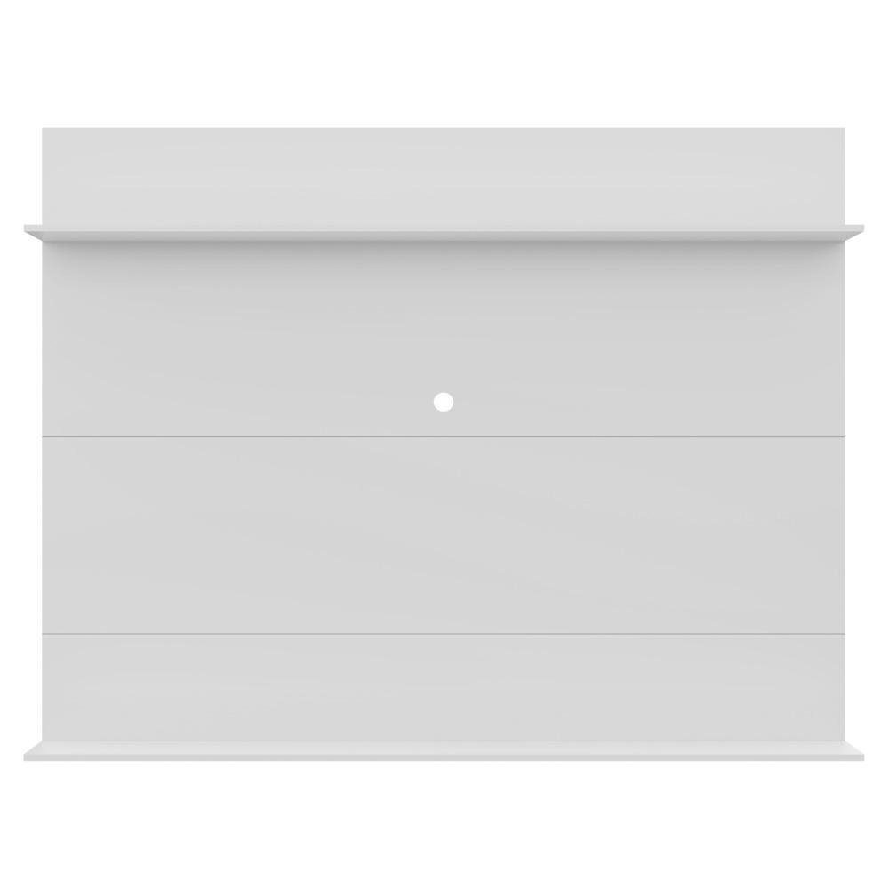 Painel TV 65" com Prateleiras Amsterda Classic Multimoveis Branco