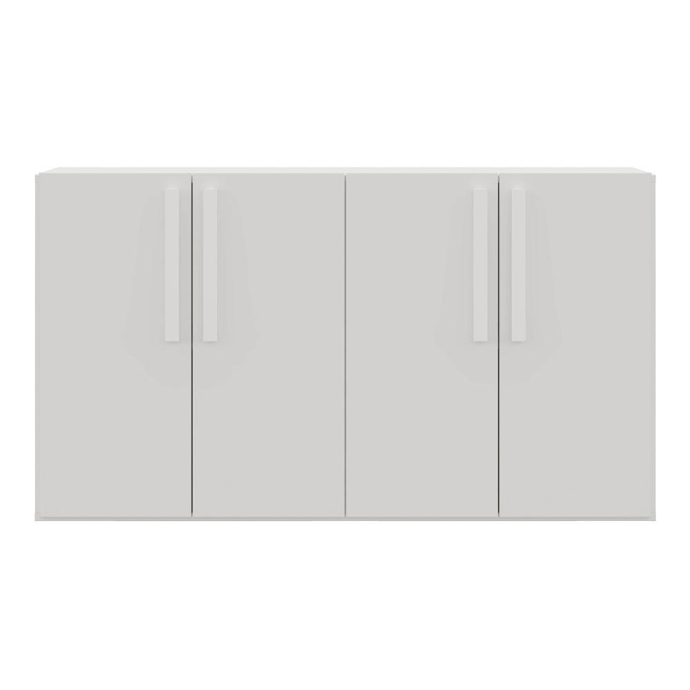 Aparador Buffet 4 portas Viena Multimoveis Branco