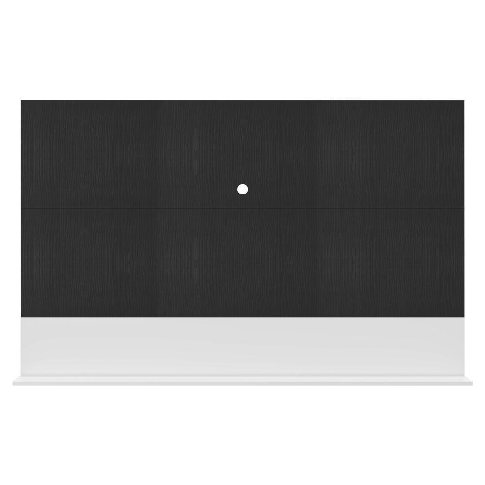 Painel TV 65" com Prateleira Amsterda Up Multimoveis Preto/Branco