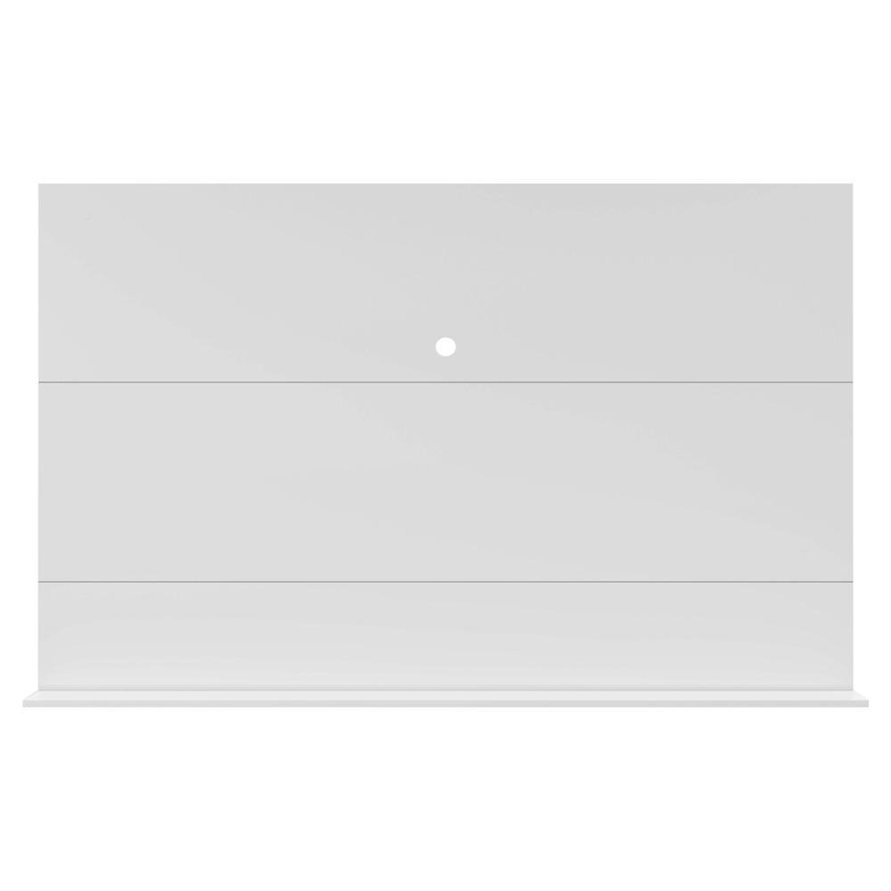 Painel TV 65" com Prateleira Amsterda Up Multimoveis Branco